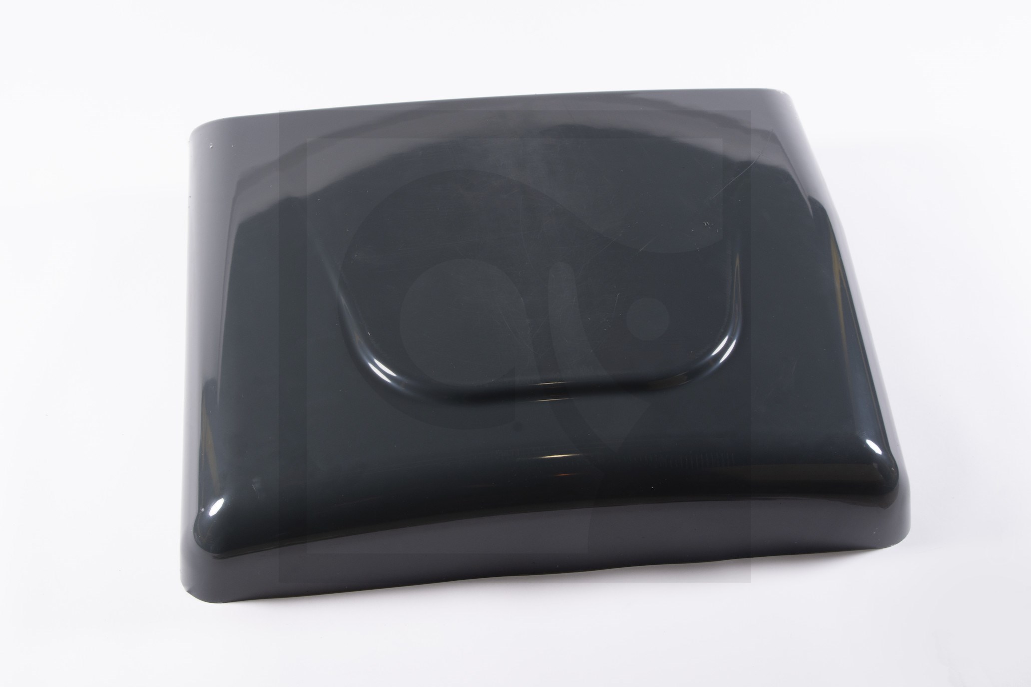 GREY PLASTIC BONNET
