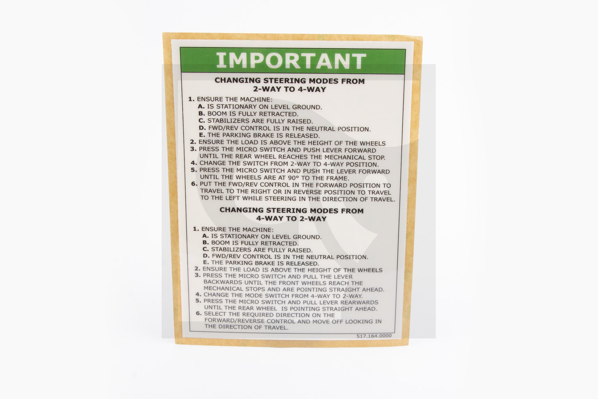 INSTRUCTIONS